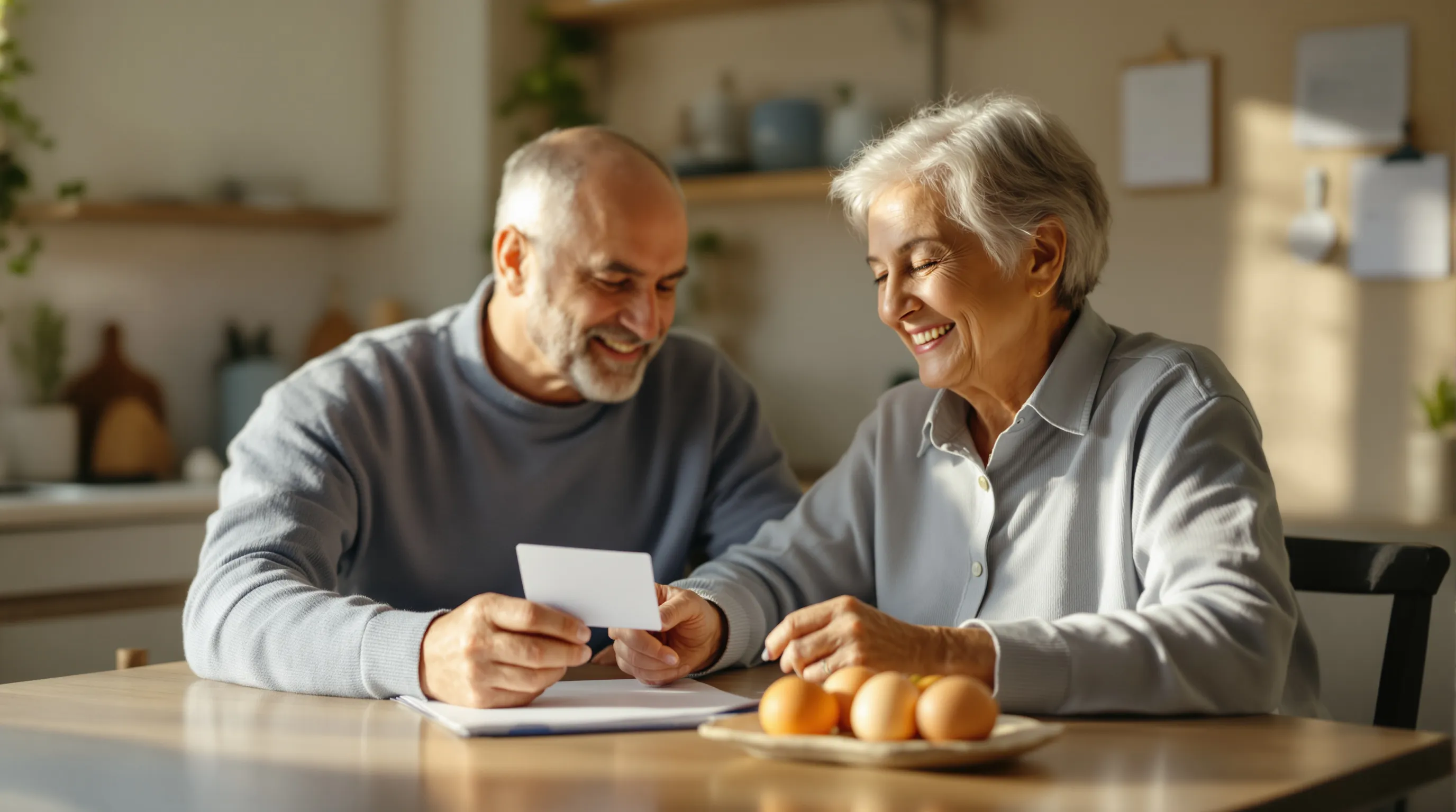 How to Help a Parent With Memory Loss Use a Medicare Food Card