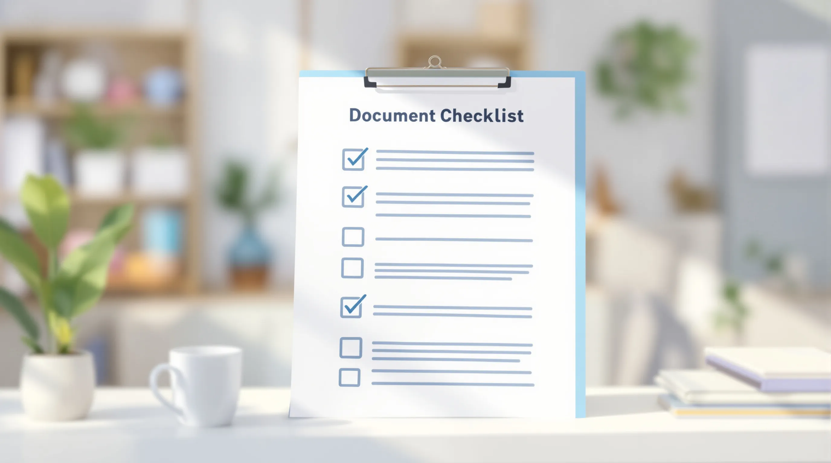 CDPAP document checklist showing the paperwork needed for each phase of enrollment