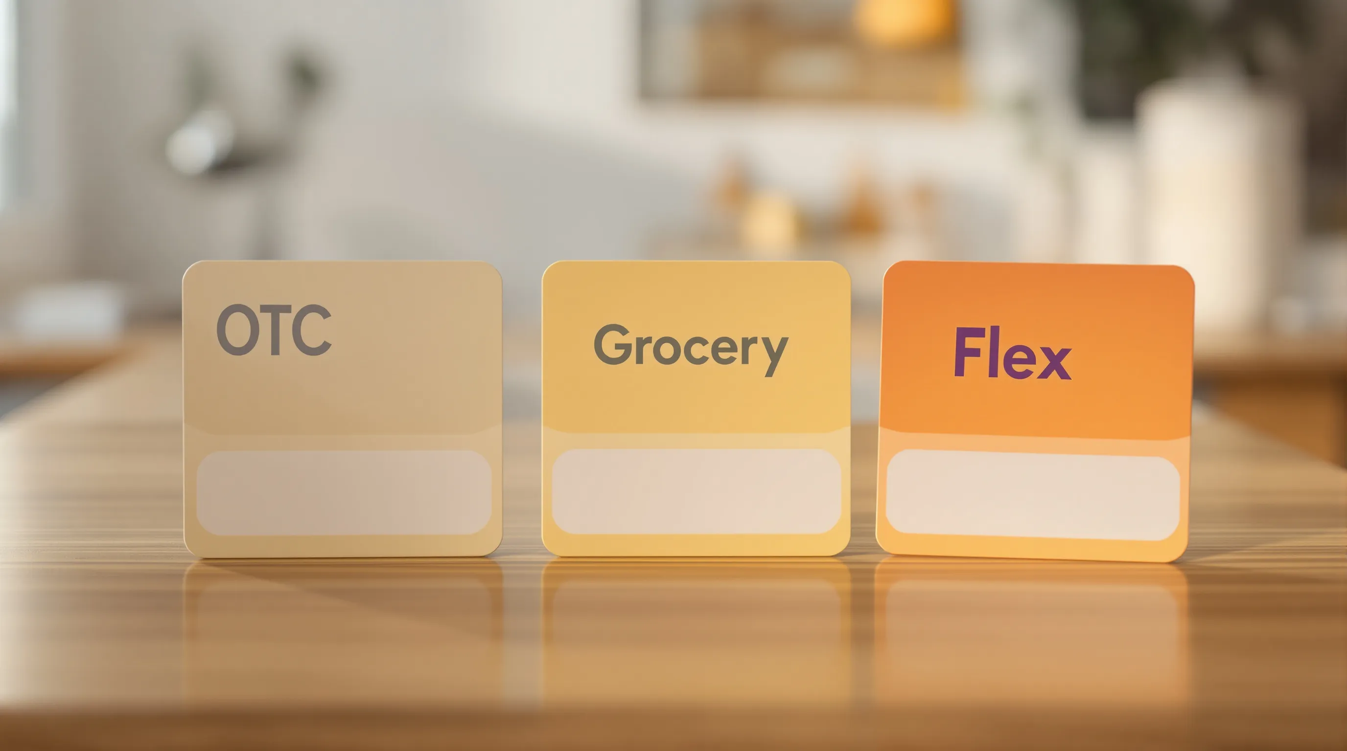OTC Card vs Grocery Card vs Flex Card: What Yours Really Buys